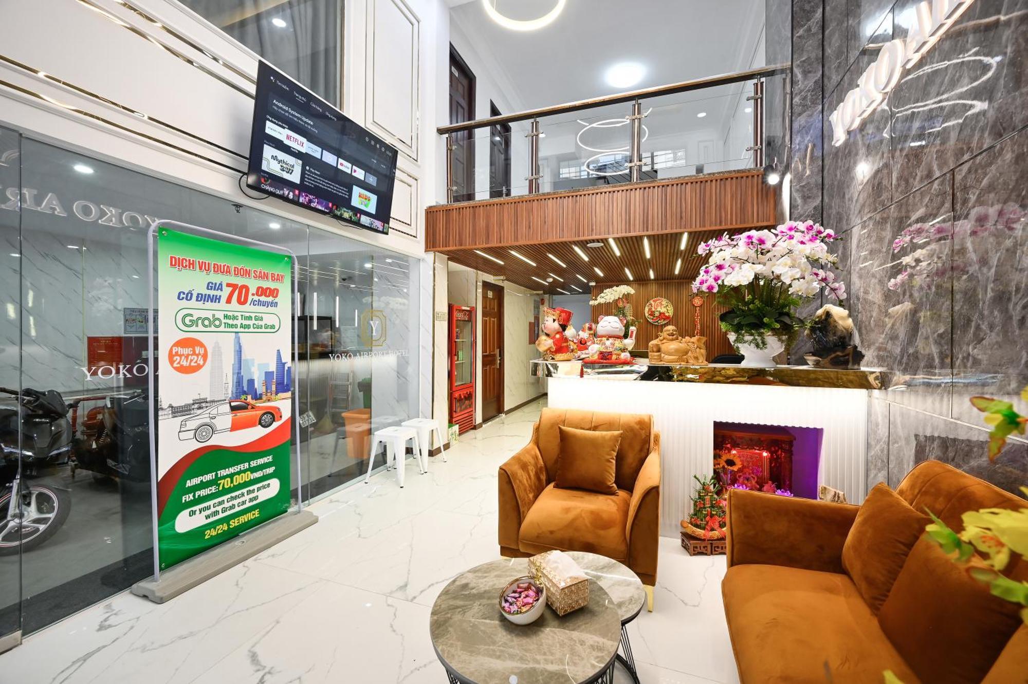 Yoko Airport Saigon Hotel Ho Chi Minh-Byen Eksteriør billede
